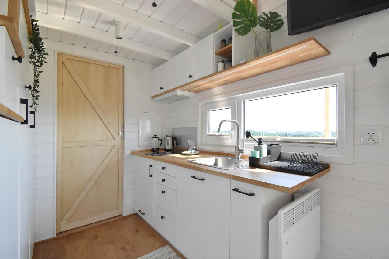 Dadaj Park - Tiny House Villa Biskupiec  Luaran gambar