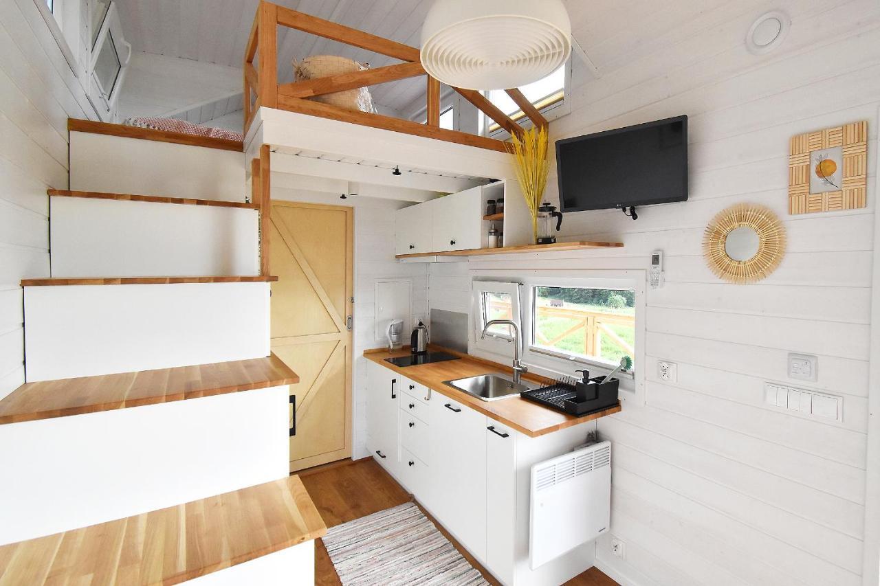 Dadaj Park - Tiny House Villa Biskupiec  Luaran gambar