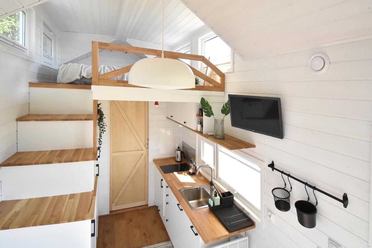 Dadaj Park - Tiny House Villa Biskupiec  Luaran gambar